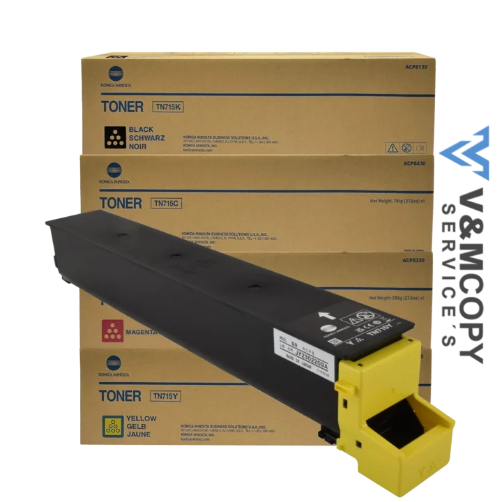 Tóner Konica Bizhub TN-715 CMYK